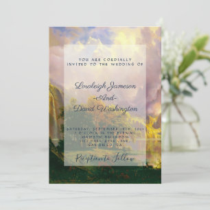 Faire-part de mariage Montagnes