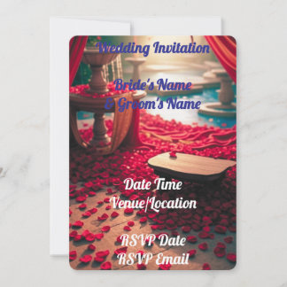 Faire-part de mariage numérique élégant rustique r