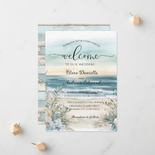 Faire-part de mariage Ocean Breeze