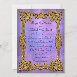 Faire-part de mariage officiel de Gigifarah Gala