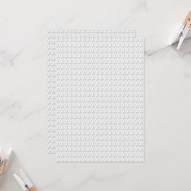 Faire-part de Mariage Originaux | Imprimables et É (Devant/Arrière en situation)