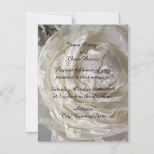 Faire-part de mariage Paoné Ivory