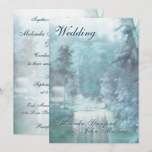 Faire-part de mariage Pays de la cascade