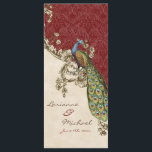 Faire-part de mariage Peacock & Etchs vintage<br><div class="desc">PALETTE COULEUR : vin profond, rouge bordeaux avec crème et marron. COLLECTION DE DESIGN : Cette invitation élégante et sophistiquée fait partie d'un ensemble Faire-part de mariage de produits complets assortis. Il allie le meilleur de la tradition et la fraîcheur du contemporain. Le mélange d'éléments d'art Vintage et d'aquarelle contemporaine...</div>