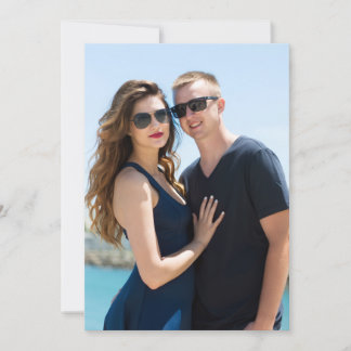 Faire-part de mariage personnalisé avec photo