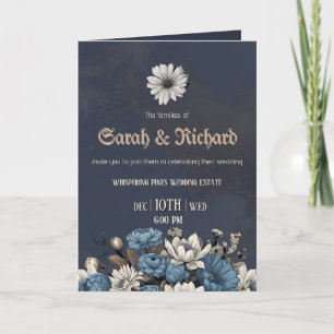 Faire-part de mariage personnalisé avec photo Flor