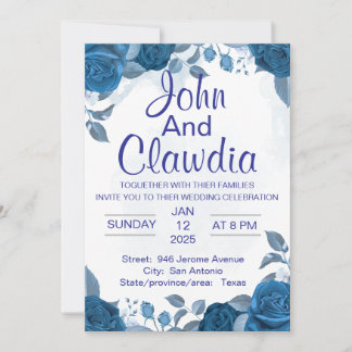 faire-part de mariage personnalisé géométrique flo
