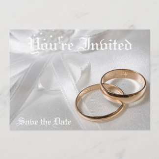 Faire-part de mariage personnalisés & RSVP- Sauveg