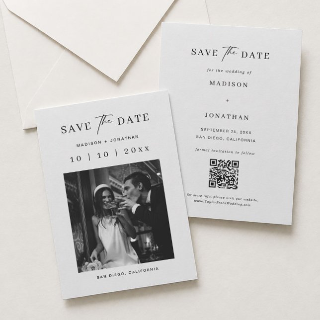 Faire-part de mariage photo  (Créateur téléchargé)