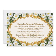 Faire-part de mariage photo Georgia Cherokee Rose