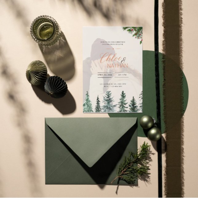 Faire-part de mariage photo personnalisable (Créateur téléchargé)