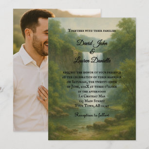 Faire-Part de Mariage Photo Velvet Rapids