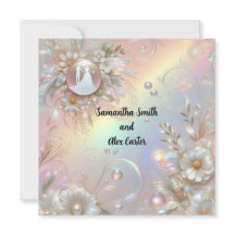 Faire-part de mariage pour couple romantique