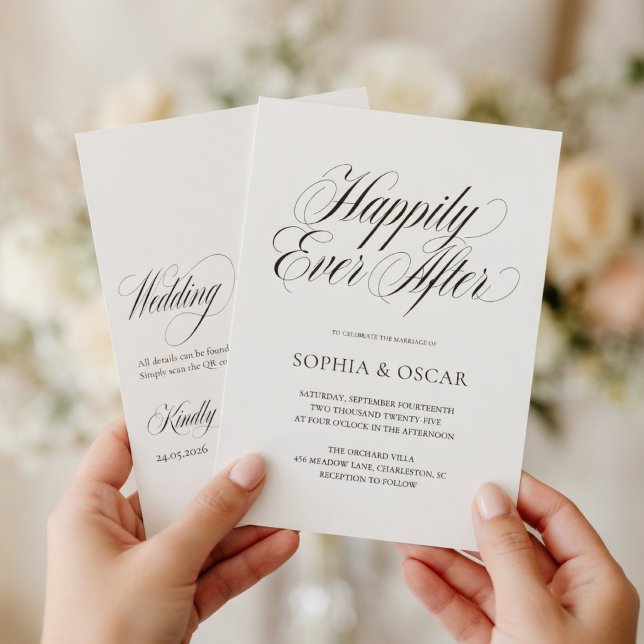 Faire-Part de Mariage pour un Bonheur Éternel (Créateur téléchargé)