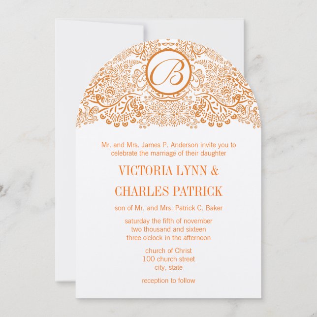 Faire-part de mariage Reflets d'oiseaux d'amour or (Dos)