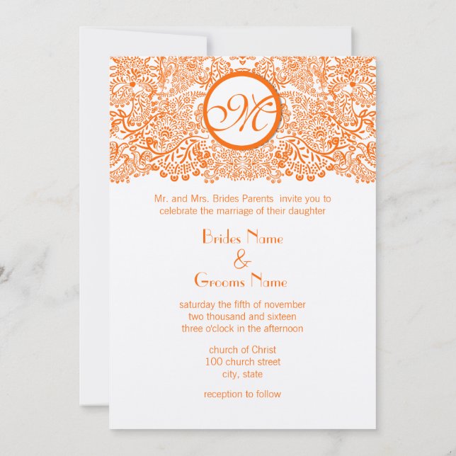 Faire-part de mariage Reflets d'oiseaux d'amour or (Dos)