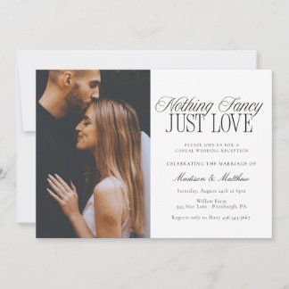 Faire-Part de Mariage Rien de Fantaisiste Juste de
