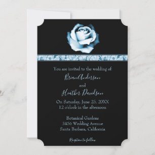 Faire-part de mariage Rose Sapphire