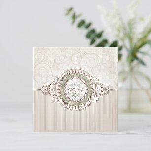 Faire-part de mariage royale