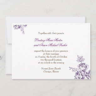 Faire-part de mariage rustique chic