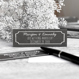Faire-part de mariage rustique mini 50 exemplaires