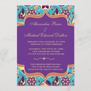Faire-part de mariage sans paire d'orange et
