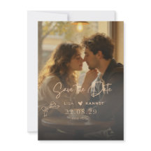 Faire-part de mariage "Save The Date" | Romantique