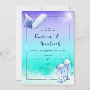 Faire-part de mariage Sky Design