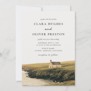Faire-part de mariage sur la côte irlandaise, chap