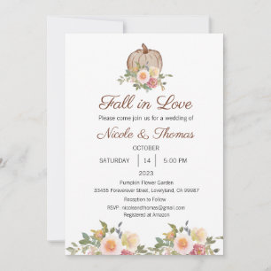 Faire-part de mariage, tomber dans l'amour Mariage