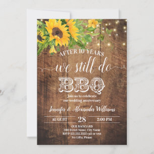Faire-part de mariage Tournesols Nous faisons touj