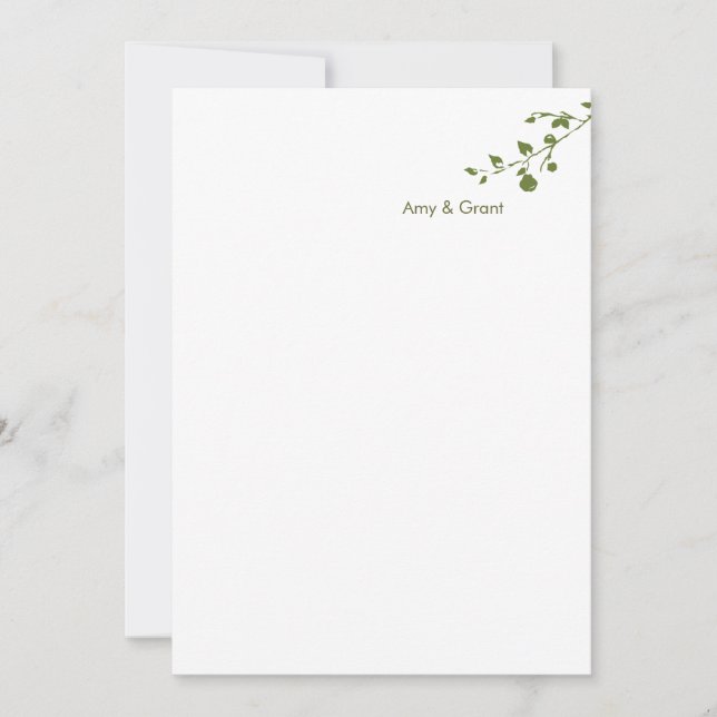 Faire-part de mariage - Une grande oreille (Devant)