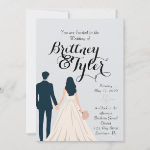 Faire-Part de Mariage Until Forever-Brittney