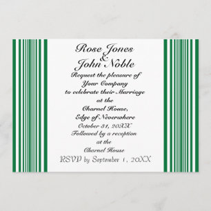 Faire-part de mariage (vert) de Hemera