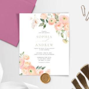 Faire-part de mariage verte de nettoyage et de sto