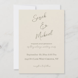 Faire-part de mariage Villa toscane