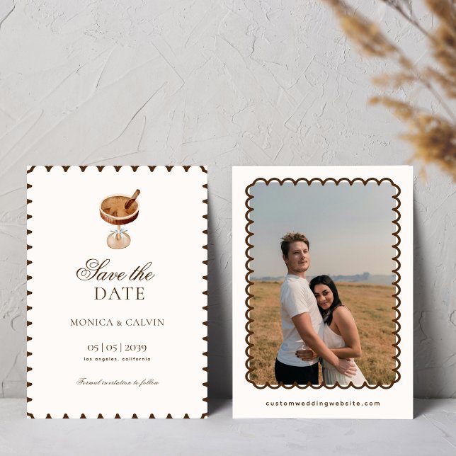 Faire-part de mariage vintage français Coquette Es (Créateur téléchargé)