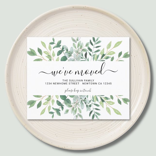 Faire-part de montage minimal budgétaire (Créateur téléchargé)