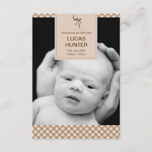 Faire-part de naissance