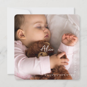 Faire-Part de naissance Alice