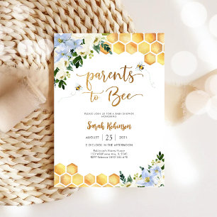 Faire-part de naissance bébé abeille