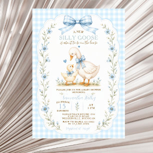 Faire-part de Naissance Bébé Garçon Silly Goose Bl