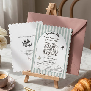 Faire-Part de Naissance Café Bébé Est Brasserie Mo