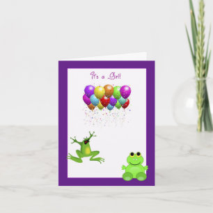 Faire-part de naissance d'année bissextile