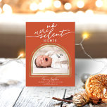 Faire-part de naissance de cadre d'arche moderne<br><div class="desc">Lovely arched-themed photo Christmas card. Easy to personalize with your details. Please est utilisée sur touch with me via chat if ou have questions about the artwork or need customization. PLEASE NOTE: For assistance on orders,  shipping,  product information,  etc.,  contact Zazzle Customer Care directly https://help.zazzle.com/hc/en-us/articles/221463567-How-Do-I-Contact-Zazzle-Customer-Support-.</div>