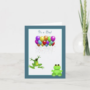 Faire-part de naissance de l'année de saut