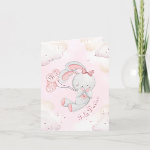 Faire-part de naissance fille - Ciel rêveur enchan