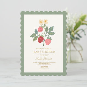 Faire-part de naissance Fleurs de bouquet de frais