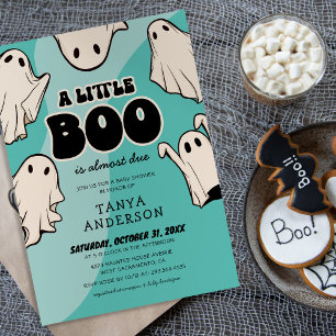 Faire-Part de Naissance Garçon Halloween Groovy Li