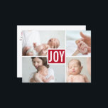 Faire-part de naissance moderne Photos Carte posta<br><div class="desc">Faire-part de naissance moderne Photos Carte postale de vacances</div>